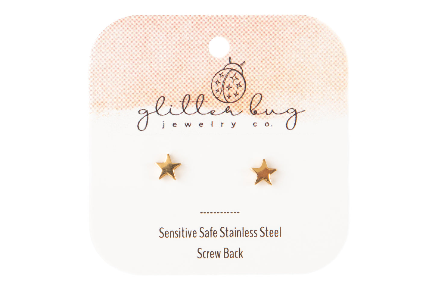 Star Screw Back Stud