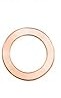 Open Circle Screw Back Stud