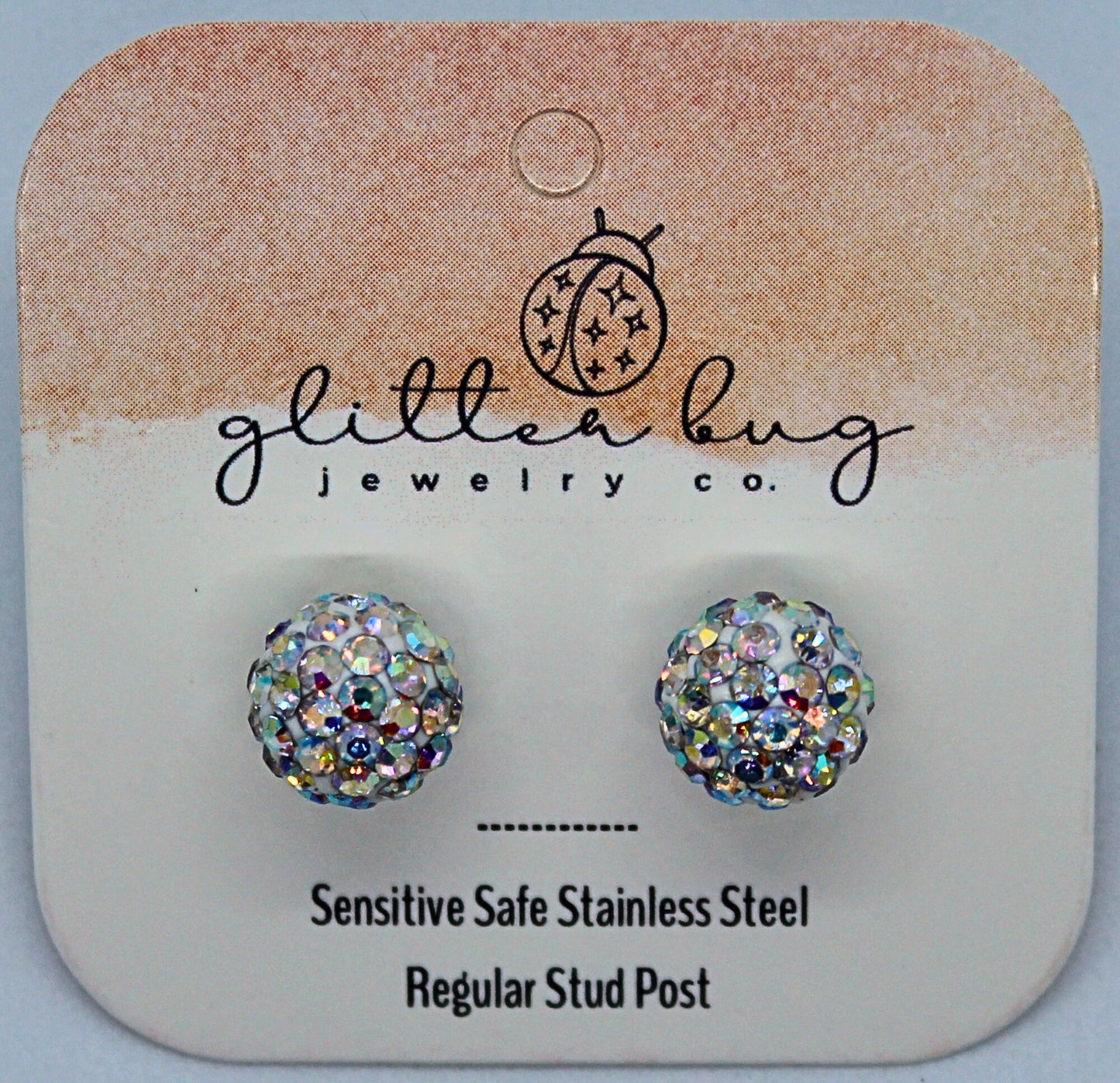 Glitter Ball 10m Earrings