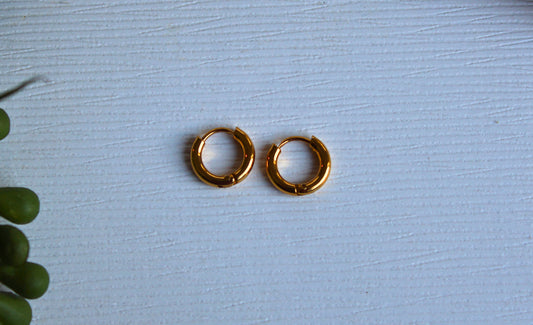 Simple Clasp Hoop