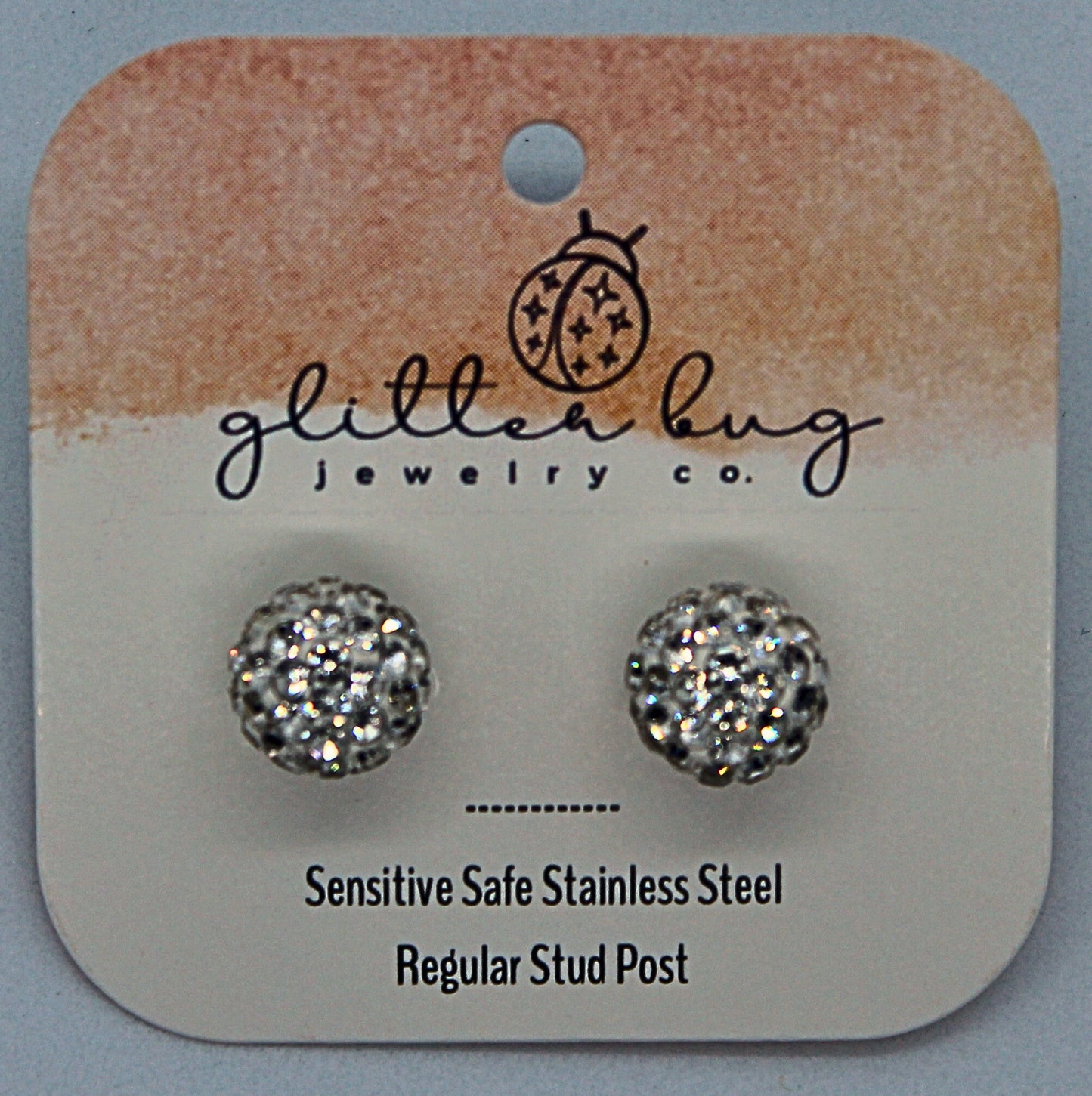 Glitter Ball 10m Earrings