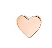 Heart Screw Back Stud
