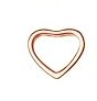 Hollow Heart Screw Back Stud