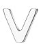 'V' Screw Back Stud